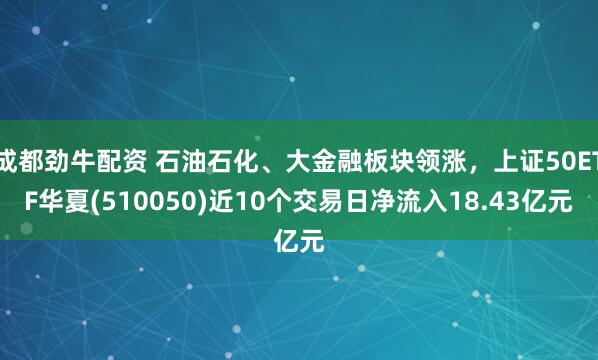 成都劲牛配资 石油石化、大金融板块领涨，上证50ETF华夏(510050)近10个交易日净流入18.43亿元